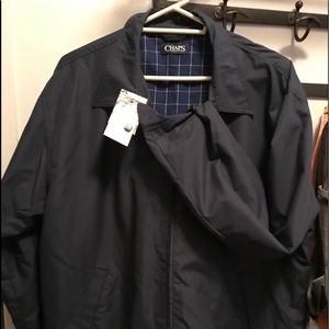 NWT Chaps men’s navy golf jacket